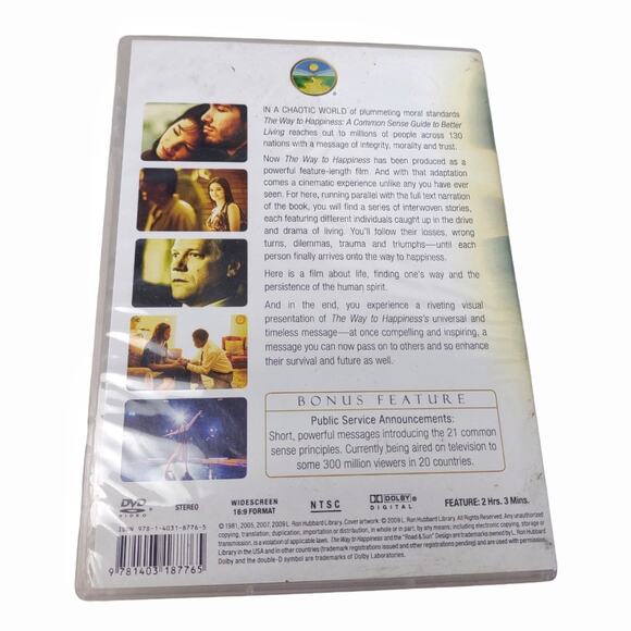 DVD Video on The Way to Happiness Self Help Personal Growth Family Home Journal - Picture 5 of 5